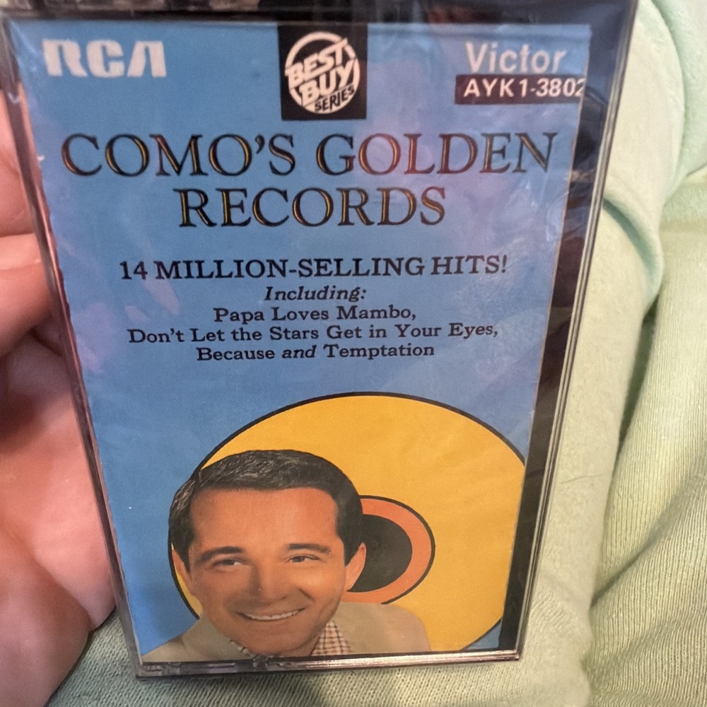 PERRY COMO Como's Golden Records Cassette SEALED NEW Papa Loves Mambo AYK1-3802